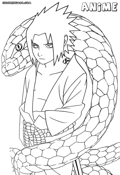 Anime Boy Coloring Pages Coloring Pages To Download And Print