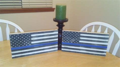 Fallen Officer Flag Laser Engraved Ebay