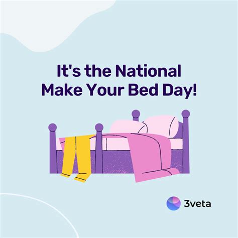 🎉 Its The National Make Your Bed Day Today It Reminds Us Of All The