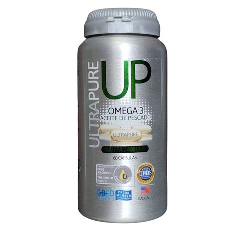 Omega Up Ultrapure Omega 3 800epa400dha 60 Cápsulas Nonnap