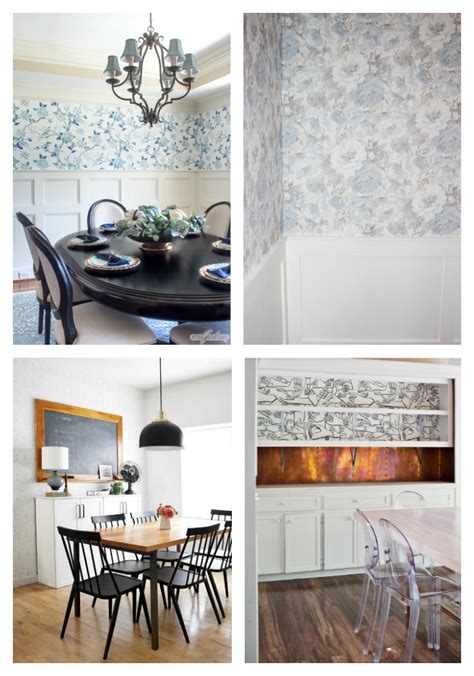 Modern Wallpaper Ideas For Dining Room 46 Modern Wallpaper For Dining