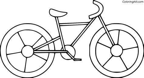 Bicycle Coloring Pages - ColoringAll