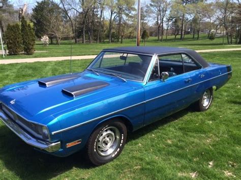 1970 Dodge Dart Swinger Hardtop 2 Door B5 Blue Street Strip For Sale