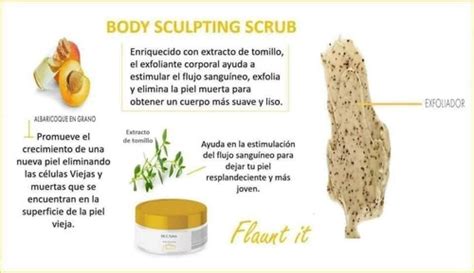 Exfoliante Moldeador Corporal By Farmasi Flaunt It Circulaci The