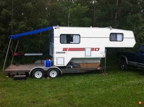Pin By Ryn C On Trailer Build Ideas Toy Hauler Camper Truck Bed