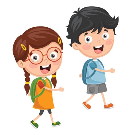 Imagem De Criança Indo Para Escola