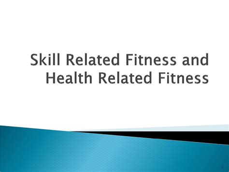 Health And Skill Related Fitness By Mr Diblasio Issuu