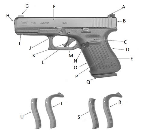 Glock 19 Nomenclature Diagram Quizlet