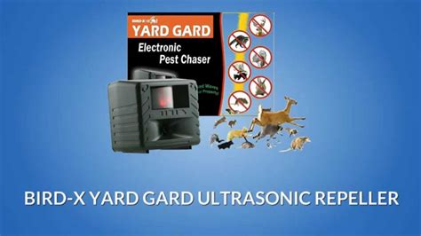Play as the pest extermination robot, p.o.e. Bird X Yard Gard Ultrasonic Pest Repeller Review - YouTube