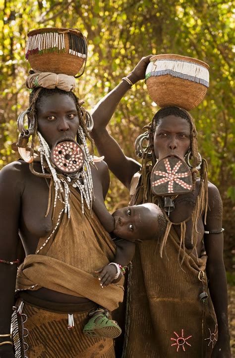 Dsc African People People Of The World Mursi Tribe Woman