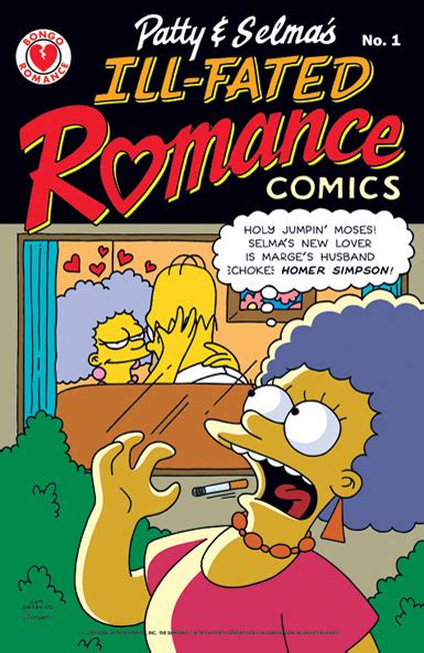 Romance Comics Simpsons Funny The Simpsons