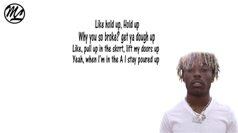 Lil Uzi Vert Ft Lil Yachty Hold Up Lyrics Youtube