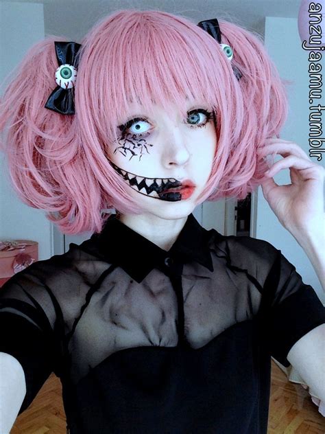 Diy cosplay anime & disney princess inspired costumes. anzujaamu: creepy cute makeup for Halloween! | Incrível ...