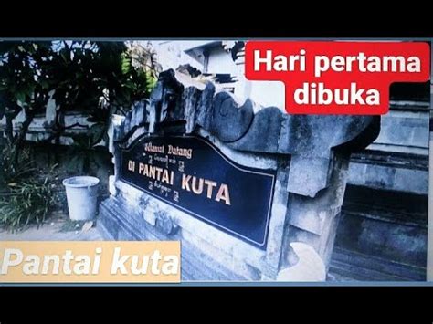 Rumah oei dibuka oleh grace setelah sempat vakum 70 tahun. Kondisi terbaru Pantai Kuta di buka - YouTube