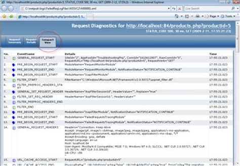 Troubleshoot With Failed Request Tracing Microsoft Learn