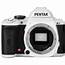 Pentax K R Digital SLR Camera Body Only White 14692 B&ampH