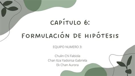 Expo Formulacion De Hipotesispptx
