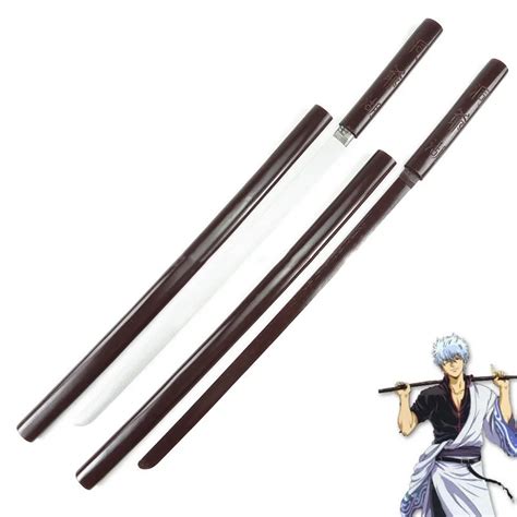 Anime Gintama Gintoki Sakata Toyako Wood Cosplay Sword Anime Blade