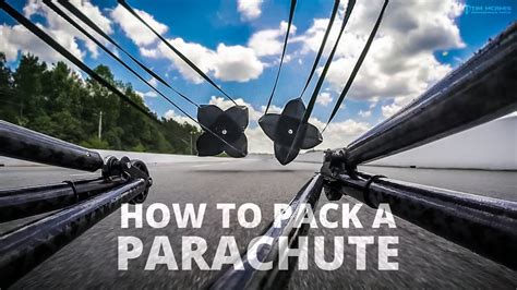 How To Pack A Parachute Youtube