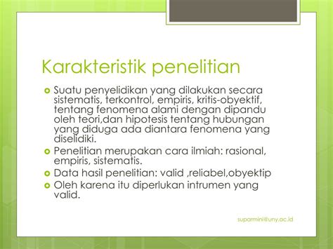 Adakah cara lain untuk mengidentifikasi suatu larutan? PPT - METODE PENELITIAN PENDIDIKAN GEOGRAFI PowerPoint ...