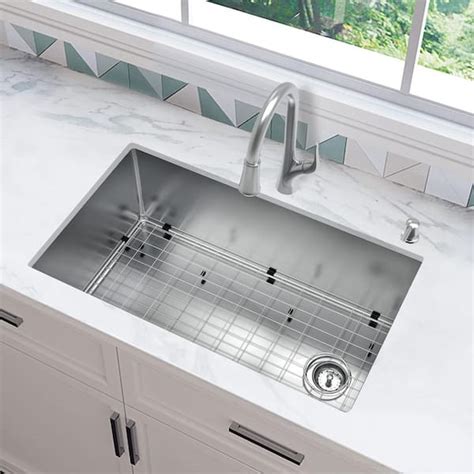 Reviews For Glacier Bay All In One Undermount Stainless Steel 31 In
