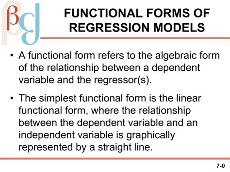 7 2 Choosing A Functional Form