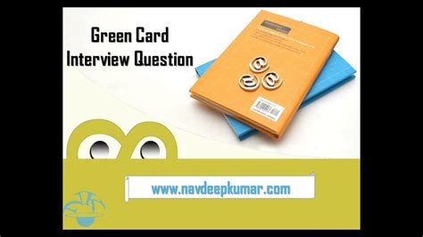 This is scheduled by u.s. Green Card Interview Questions - YouTube