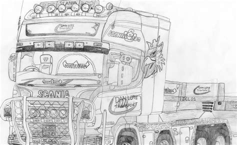 Vrachtwagen Kleurplaten Scania Kids N Fun 15 Kleurplaten Van Vrachtwagens