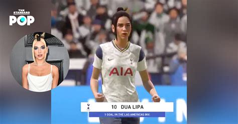 Fifa 21 ได้เพิ่ม Dua Lipa เป็นตัวละครผู้เล่นใหม่ในเวอร์ชันล่าสุด The