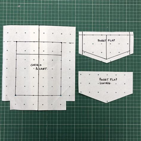 Making A Pattern For Your Cargo Pocket Sew Me Something Courses