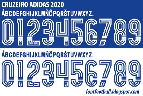 The official home of uefa men's national team football on twitter ⚽️ #euro2020 #nationsleague #wcq. FONT FOOTBALL: Font Vector Cruzeiro Adidas 2020 kit