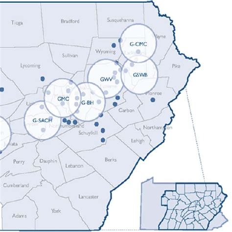 Geisinger Health Systems Service Area Hospitals And Outpatient