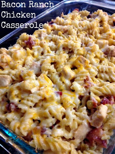 Maybe you would like to learn more about one of these? Bacon Ranch Chicken Casserole - Wheel N Deal Mama