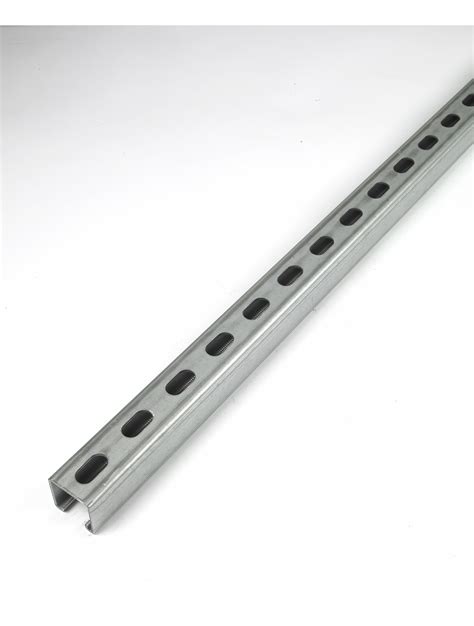 Unistrut Channel 41x 41 Pre Galvanised Slotted 4000mm