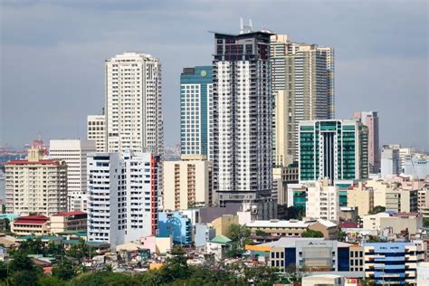 Brick Buildings In Manila Philippines