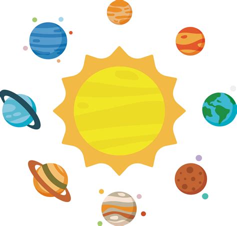 Download Hd Solar System Planet Clip Art Solar System Planets Clipart