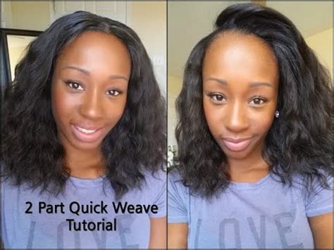 Quick weave molding technique stylist: TWO Part Quick Weave (Tutorial) - YouTube