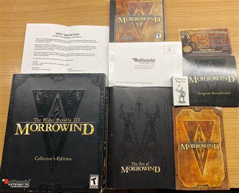 The Elder Scrolls Iii Morrowind Collectors Edition Rmorrowind