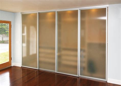 Tinted Glass Sliding Wardrobe Doors Frosted Glass Closet Doors Glass Closet Doors Sliding