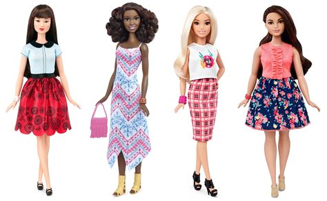 Barbie Gets More Realistic With Three New Body Types