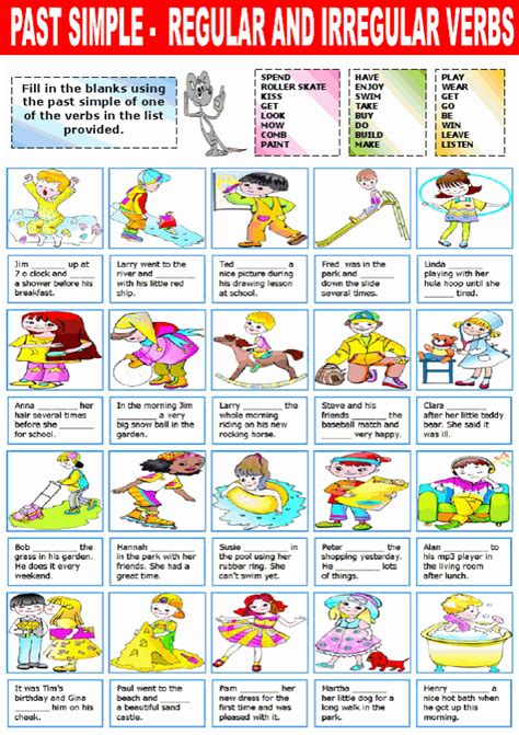 Past Simple Regular Verbs English Esl Worksheets For Distance Learning