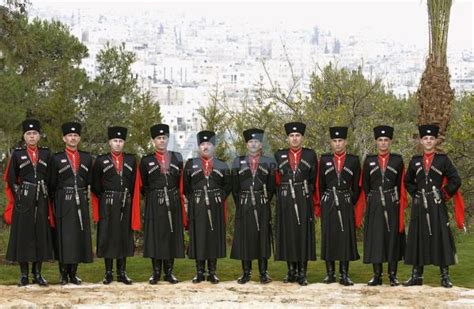 Circassian Royal Guards Royal Guard Army Men Traditional Outfits