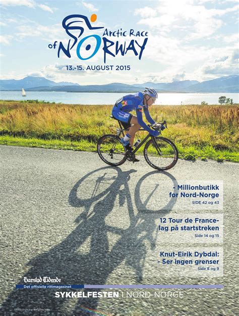 The first edition was in 2013, from 8 august to 11 august, and lasted for four days. Arctic Race of Norway 2015 by Amedia Ressurs Harstad - Issuu