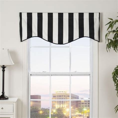 Ardor boudoir single classic quilted increase your decor with valance sheets. Midtown Shaped Valance - Free Shipping On Orders Over $45 ...