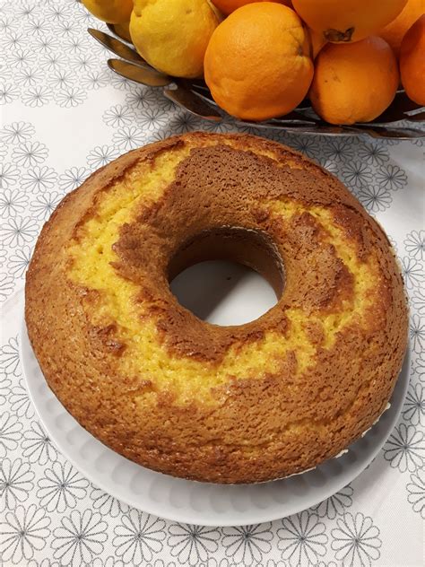 Bolo de Laranja no Liquidificador Coisas Cá de Casa