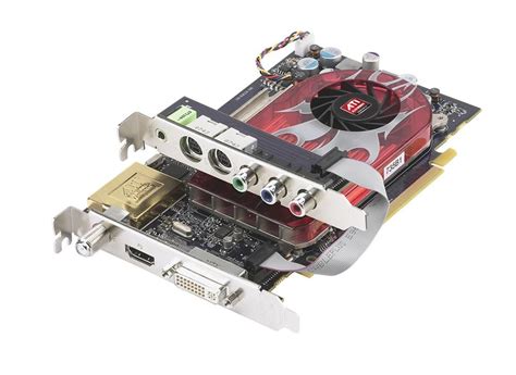 The video card contains electronic circuits having gpu, visual processing graphics card is a printed circuit board housing a processor and a ram. 100-703086 ATI Tech Video Graphics Card | Graphic card, Video graphics, Video capture
