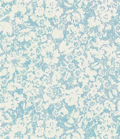 Shabby Chic Retro Floral Wallpaper Vintage Abstract Wall Etsy