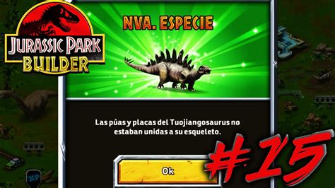Tuojiangosaurus Jurassic Park Builder 15 Playinkz Youtube