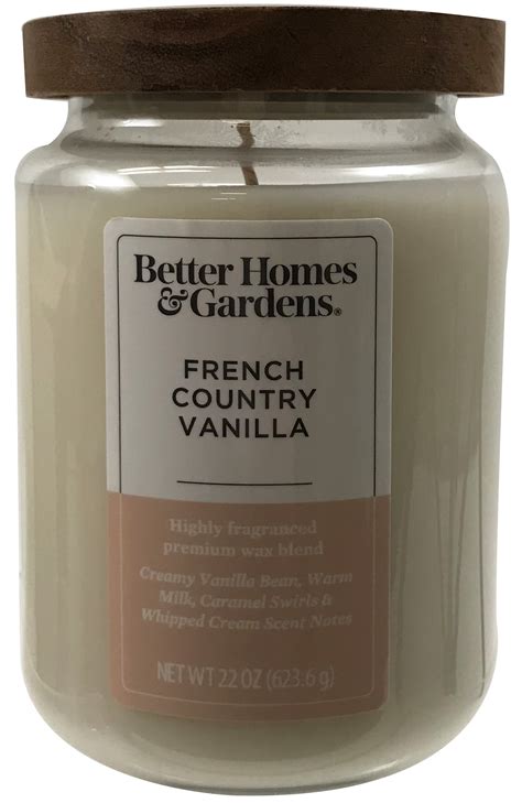 Better Homes & Gardens 22 oz French Country Vanilla Single-Wick Candle