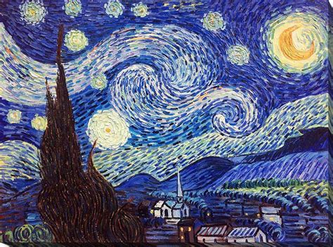 Starry Night Karya Vincent Van Gogh